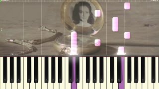 Ennio Morricone  Musical pocketwatch piano tutorial synthesia [upl. by Ttemme218]