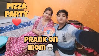 PIZZA PARTY  PRANK ON MOM [upl. by Aphra]