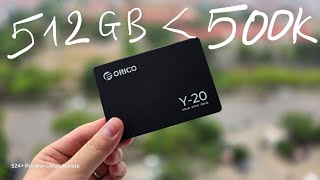 Test ổ cứng quotLỎquot giá quotSIÊU RẺquot ORICO Y20 SSD  512GB chưa đến 500K  ĐƯỢC gì và MẤT gì  orico [upl. by Eahsal598]