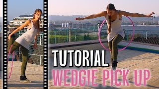 Wedgie Pick Up HoopdanceTutorial DEUTSCH [upl. by Tterrej900]