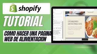 Como hacer una tienda de Coach Alimenticion en Shopify [upl. by Seuqirdor528]