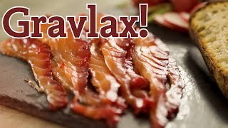 How to Make Gravlax at Home  The Simplest Gravlax Recipe [upl. by Arreik]