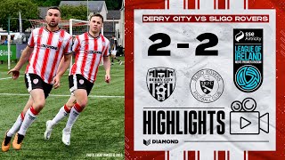 Derry City 22 Sligo Rovers  LOI Highlights  24052024 [upl. by Rihsab343]