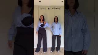 Shirt take in hack for women ll women fashion tips womenfashion fashiontips fashionwomenoutfits [upl. by Llemar]