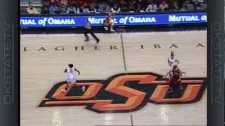 Oklahoma State Cowgirls vs Iowa State  2012 Basketball Highlights [upl. by Karilynn]