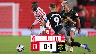 City slip to Saints loss  Stoke City 01 Southampton  Highlights [upl. by Lonergan582]