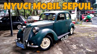 Cuci Mobil Fiat 1100 Konde [upl. by Ollecram]