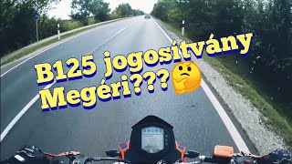 B125 jogosítvány Megéri [upl. by Reivax]