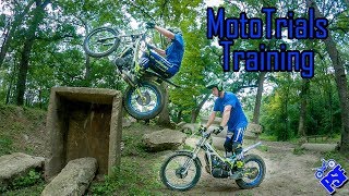 Progression Session MotoTrials Training  PSF [upl. by Alyled514]