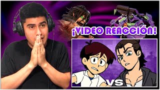 Eren Jaeger vs Shinji Ikari  Épicas Batallas de Rap del Frikismo  Keyblade  Vídeo Reaccion [upl. by Jarv780]