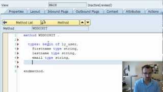 WebDynpro ABAP Internal Table SAP Tutorial Part 8 [upl. by Narhet891]