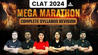 CLAT 2024  Complete Syllabus Revision for CLAT Exam  CLAT 2024 Preparation [upl. by Derward]