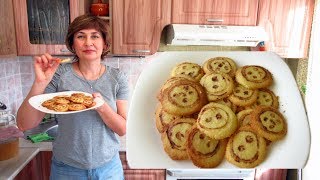 Печенье  пуговка на скорую руку нежное и вкусное Его ешь оно тает [upl. by Etteuqram]