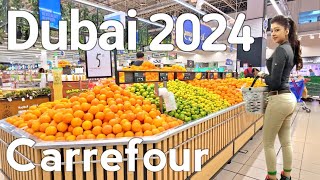 Dubai 4K Prices in Dubai Carrefour Hypermarket Full Review 2024 🇦🇪 [upl. by Essyla]