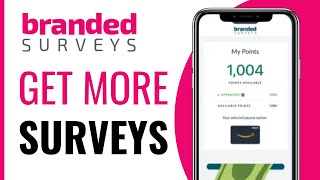 How To Get More Surveys On Branded Surveys  Full Guide 2024 [upl. by Nommad]