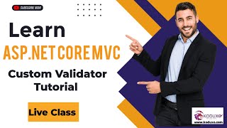 Create Custom Validators in ASPNET Core MVC with Data Annotations  Full Guide [upl. by Wearing742]