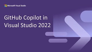 GitHub Copilot in Visual Studio 2022 [upl. by Fridell]