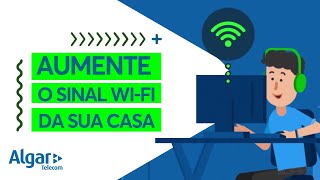 Repetidor de sinal wifi para sua casa  Melhore sua internet com o Smart Fi  Algar Telecom [upl. by Uzzial118]