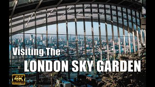 The London Sky Garden amp Darwins Brasserie [upl. by Zendah]