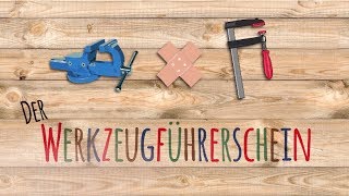 Werkzeugführerschein  Arbeitssicherheit [upl. by Lacefield]