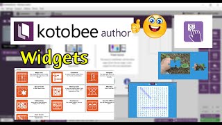 How to create and add widgets in Kotobee Author [upl. by Arri]