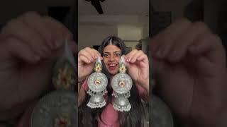 TOP 5 LONGEST Earrings 😍 statementearrings longearring brassearrings brassjewelry fyp viral [upl. by Anyr]