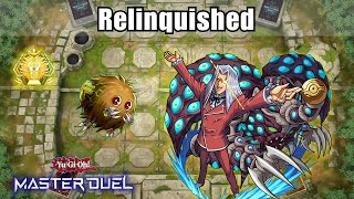 Relinquished Deck  Crushing Duelist Cup DLv MAX  YuGiOh Master Duel [upl. by Anagrom300]