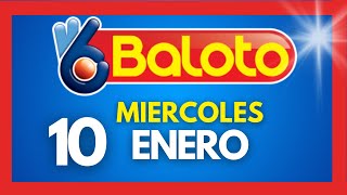 Resultados del BALOTO REVANCHA del MIERCOLES 10 de enero de 2024 💫✅💰 [upl. by Annanhoj]