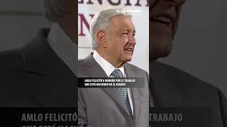 AMLO FELICITÓ A NOROÑA [upl. by Thane112]