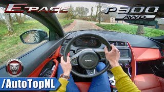 Jaguar E Pace HSE R Dynamic P300 AWD POV Test Drive by AutoTopNL [upl. by Tracey116]