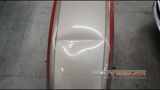 Super Deep PDR Crease Repair Harley Fender [upl. by Akiehsal]