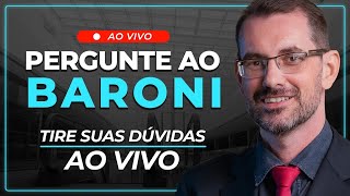 O que está acontecendo com os FIIs Tire suas dúvidas AO VIVO com o PROFESSOR BARONI [upl. by Delorenzo]