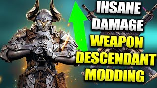 INSANE DAMAGE HOW TO MOD WEAPONS AND DESCENDANTS  The First Descendant Guide [upl. by Stedman]