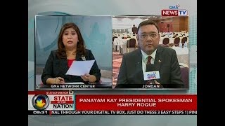 SONA Panayam kay Presidential Spokesman Harry Roque [upl. by Aerdnas]