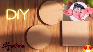 How to make keychains amp a fridge magnet with MDF boards DIY Keychain [upl. by Jacey]