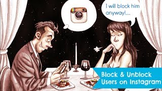 How to Block and Unblock Users on Instagram [upl. by Eoin]