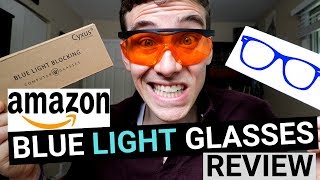 Best Blue Light Glasses Found on Amazon  Blue Light Glasses Review [upl. by Landbert]