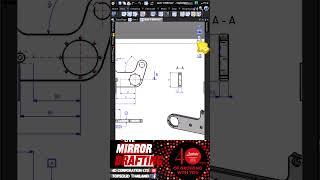 TopSolidCAD  Mirror Drafting By NK topsolid cad 3dcadmodel 3ddesign draft drafting drawing [upl. by Conall]