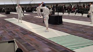 Heinzer SUI Vs Minobe JPN Vancouver 2023 Mens Epee [upl. by Sommer]