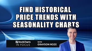 Find Historical Price Trends With Seasonality Charts  Grayson Roze  StockCharts In Focus 21921 [upl. by Harmonia]