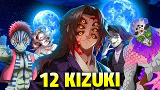 Todos os 12 DEMÔNIOS DA LUA Explicados Demon Slayer  Kimetsu no Yaiba [upl. by Perrie25]