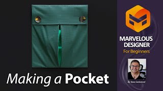 Marvelous Designer Making a Pocket [upl. by Elrod]