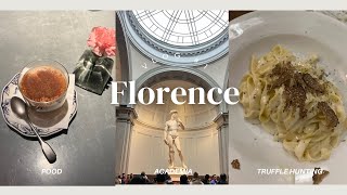 Truffle hunting Osteria Pastella The Academia museum  more  Florence vlog 1 [upl. by Nimsay]