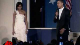 Raw Video Obamas Final Inaugural Ball [upl. by Hiamerej]