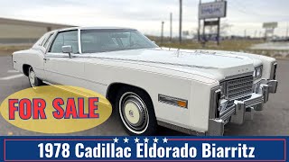 1978 Cadillac Eldorado Biarritz  FOR SALE  usa cadillac classiccars [upl. by Jarrell548]