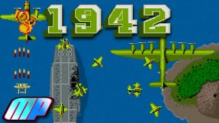 1942 Arcade Playthrough Longplay Retro game [upl. by Swinton693]