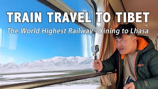 Experience The Highest Railway Travel in the World Going to Tibet by train from Mainland China [upl. by Harbard70]