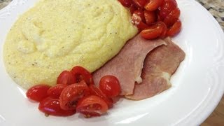 Fast and Easy Southern Stone Ground Grits in the Microwave [upl. by Yanrahs]