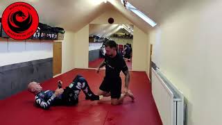 John Danahers Kimura System  Kimura from Bottom Half Guard week 23 [upl. by Fu282]