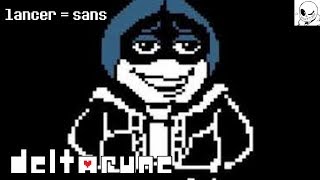 DELTARUNE  quotlancers themequot except i made it sound more like sans [upl. by Fry]